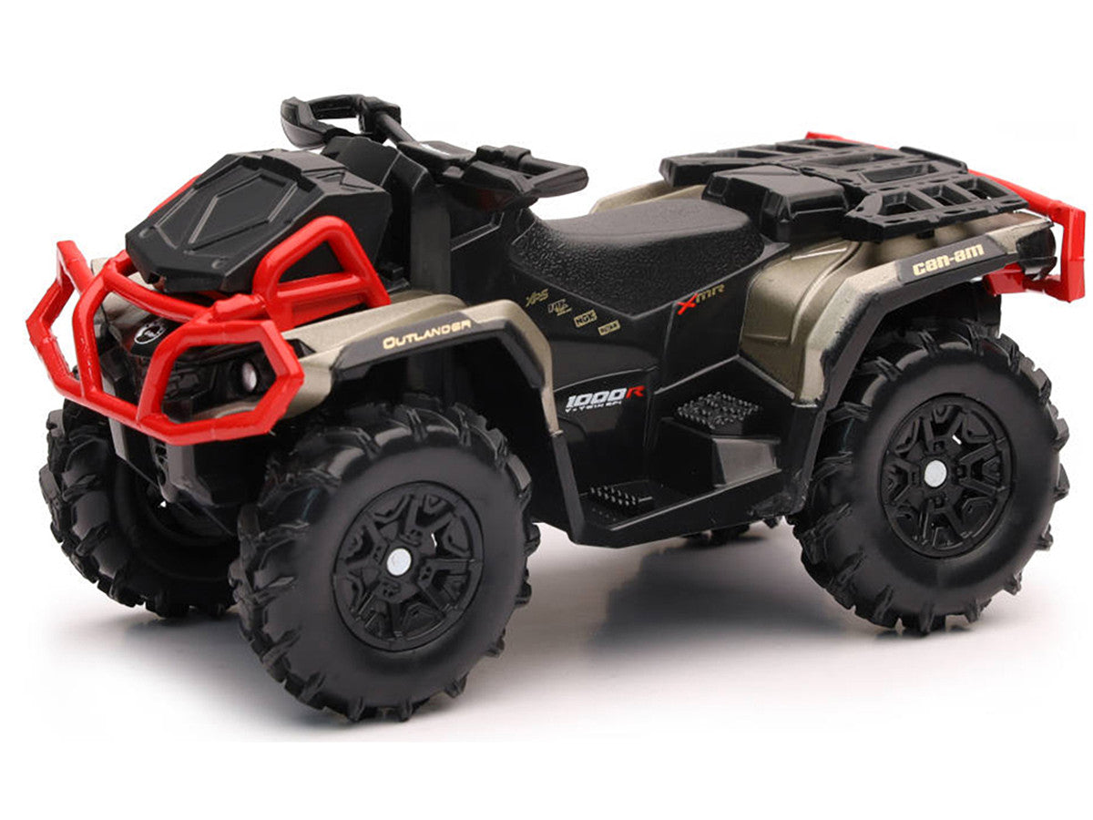 Can-Am Outlander XMR 1000R ATV Black and Gold Diecast Model by New Ray New Ray