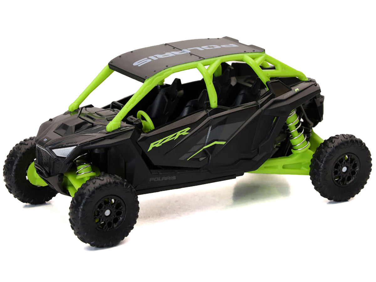 Polaris RZR Pro R UTV Black and Lime Green Diecast Model by New Ray-0