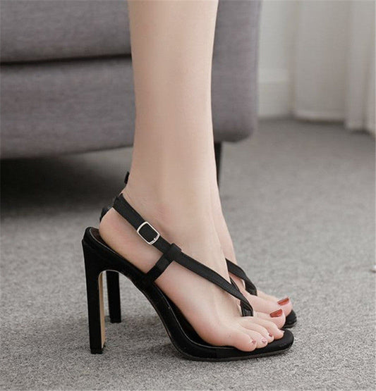 Fashionable Women's High Heel Flip Flops Sandals Best YouTube Store
