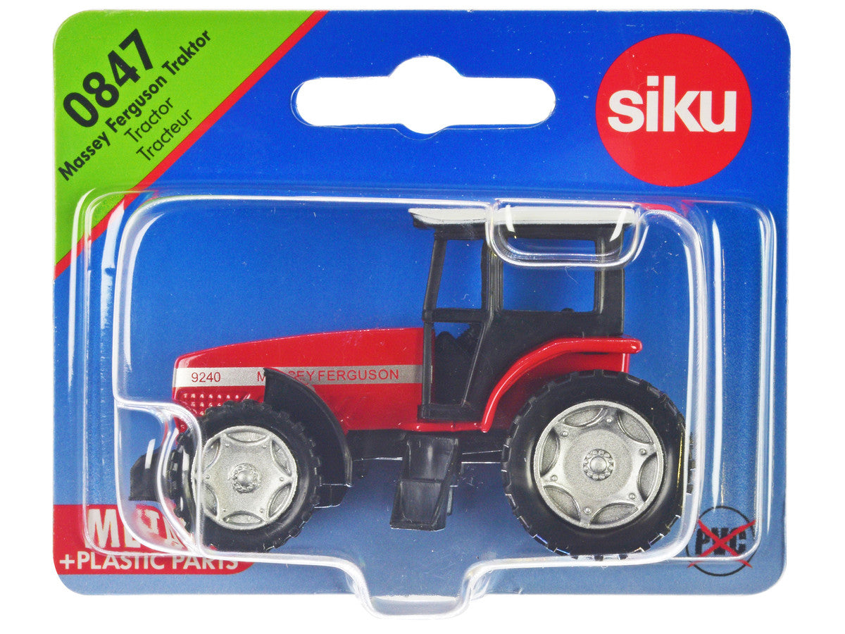 Massey Ferguson 9240 Tractor Red with White Top Diecast Model by Siku SIKU