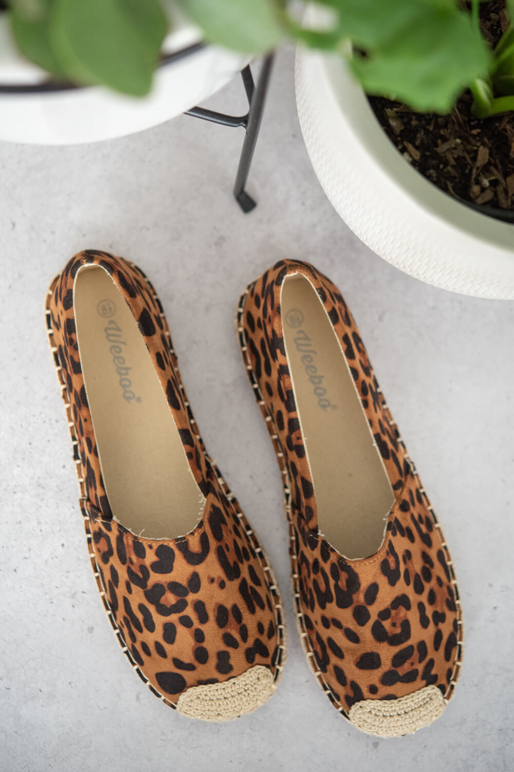 Sexy Leopard Espadrille Shoes