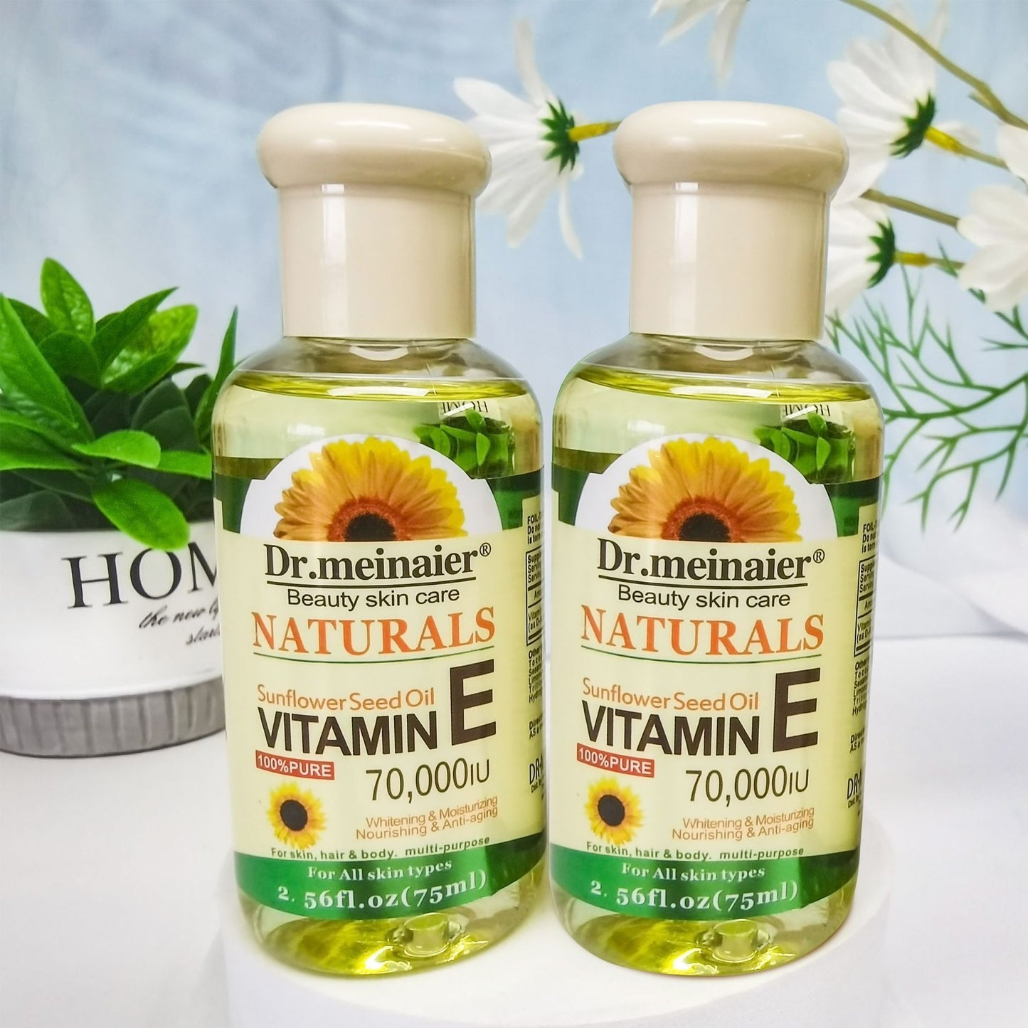 Vitamin E Synthesis Oil Facial Body Hair Care Essential Oil Natural Moisturizing Vegetable LadyShow.Store