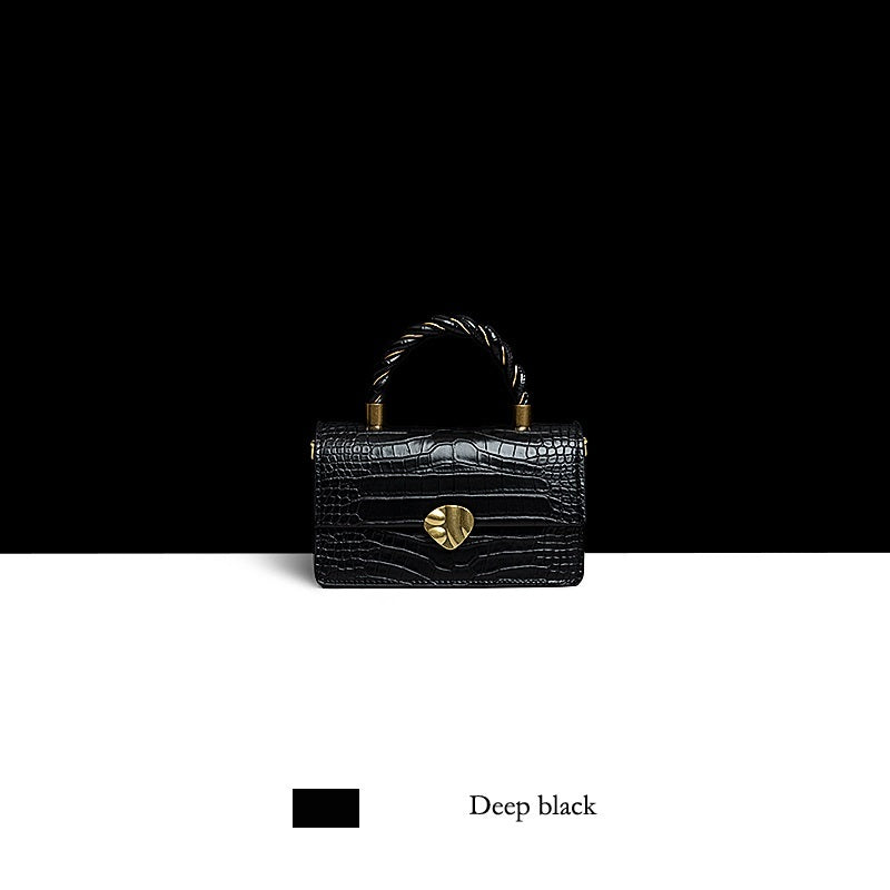 High Quality Hardware Grain Leather Genuine Vintage Handbag LadyShow.Store