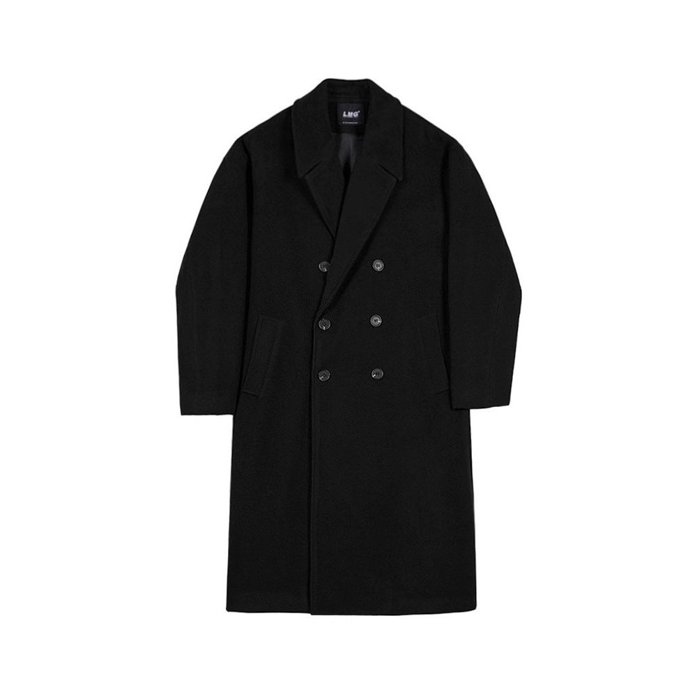 Men's Wool Overcoat, Thick And Loose Wool Jacket Best YouTube Store