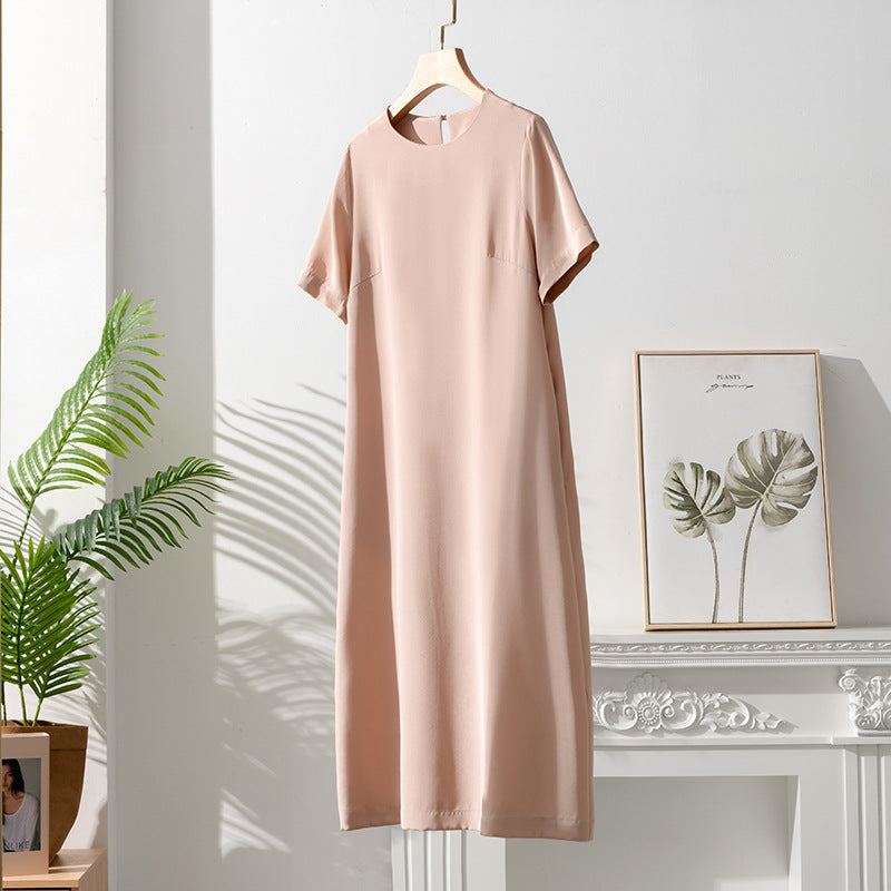 Women's Simple And Creative Silk Dress LadyShow.Store