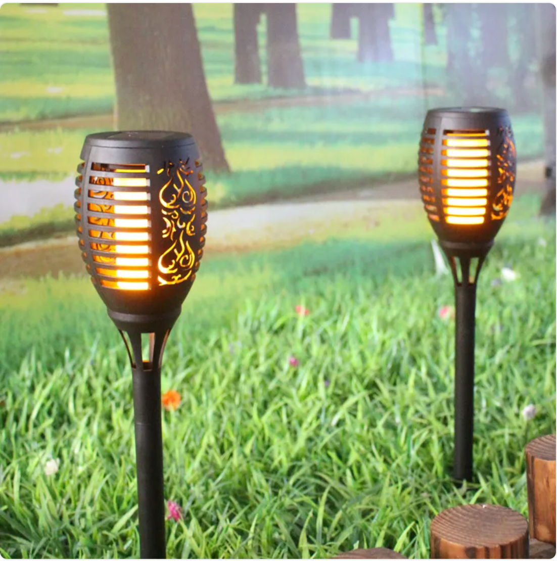 Solar Flickering Flame Light Best YouTube Store