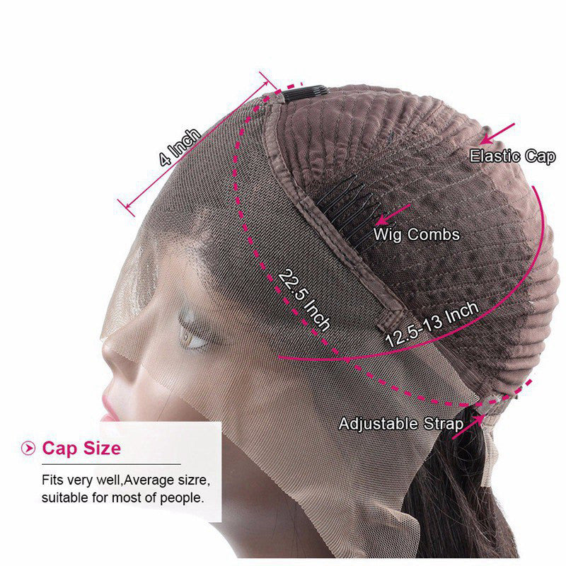 Ombre Lace Front Human Hair Wigs Remy Colorful CJD