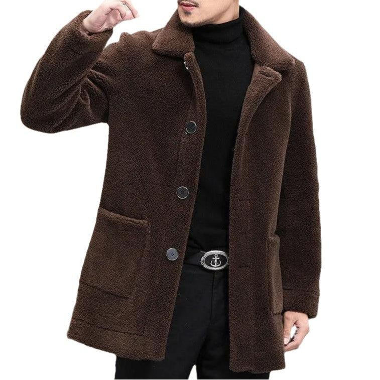 Jacket Lapel Short Fur Coat Best YouTube Store