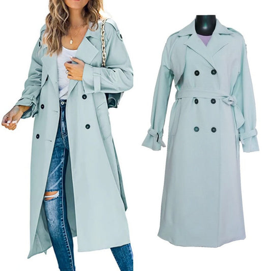Women's Fashion Casual Solid Color Windbreaker Jacket LadyShow.Store