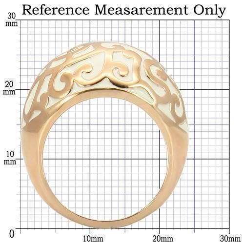 0W210 - Rose Gold Brass Ring with No Stone Alamode