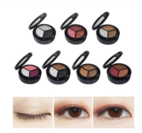 Mirror with brush eye shadow and makeup. LadyShow.Store