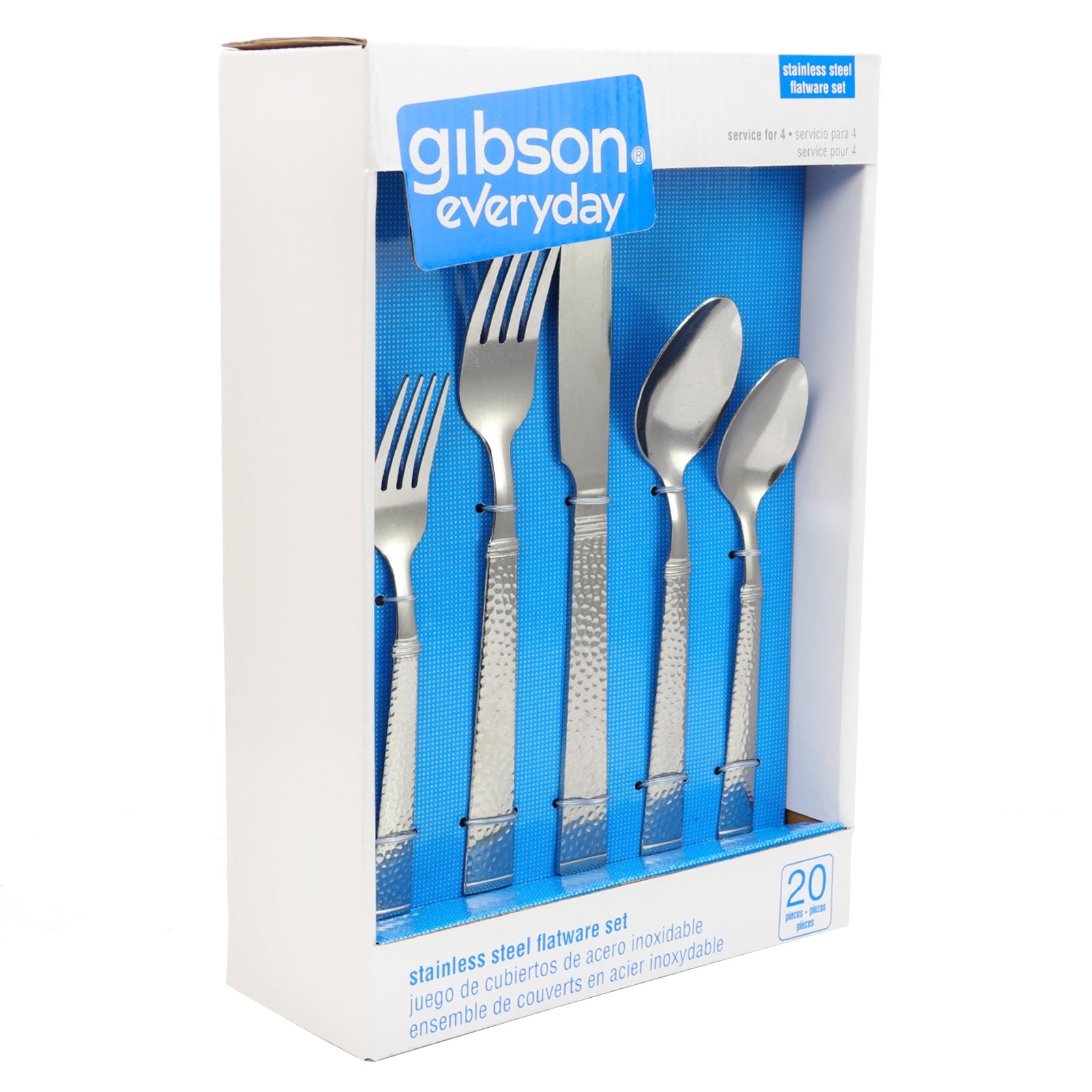 Gibson Home Prato 20 Piece Flatware Set W2B