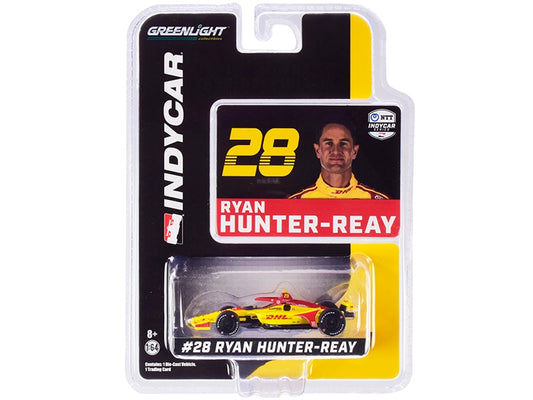 Dallara IndyCar #28 Ryan Hunter-Reay "DHL" Andretti Autosport "NTT IndyCar Series" (2020) 1/64 Diecast Model Car by Greenlight