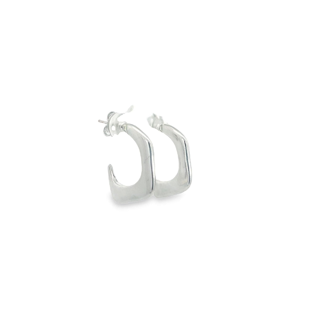 18K Gold Filled Designed Small Plain Stud Earring (L428) MIA Jewelry