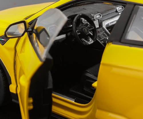 Lamborghini Urus Yellow 1/18 Diecast Model Car by Bburago Bburago