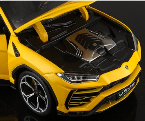 Lamborghini Urus Yellow 1/18 Diecast Model Car by Bburago Bburago