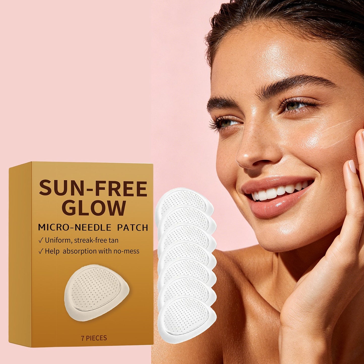 TriLightBeauty Body Tanning Microneedle Patch Tri Light Beauty