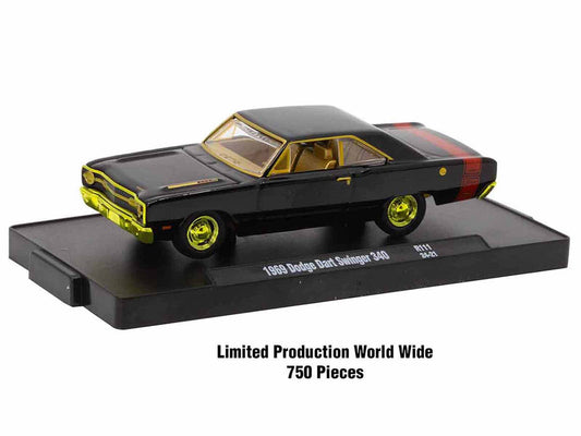 "Auto-Drivers" Set of 4 pieces in Blister Packs Release 111 Limited Edition to 9600 pieces Worldwide 1/64 Diecast Model Cars by M2 Machines M2