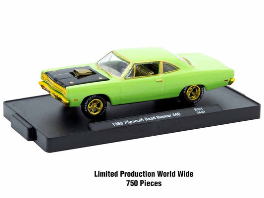 "Auto-Drivers" Set of 4 pieces in Blister Packs Release 121 Limited Edition to 9450 pieces Worldwide 1/64 Diecast Model Cars by M2 Machines