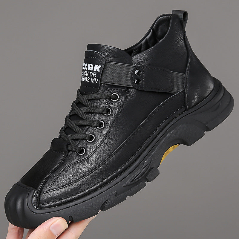 Men's Fleece-Lined Warm Casual Shoes Best YouTube Store