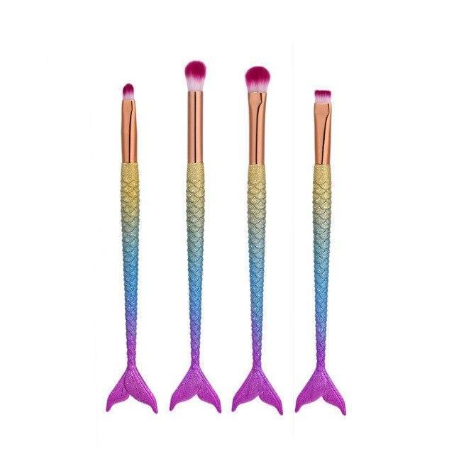 Mermaid Makeup Brushes LadyShow.Store