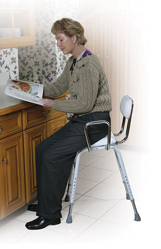 Kitchen (All-Purpose) Stool w/Adjustable Arms LuxuryLifeWay Online Store