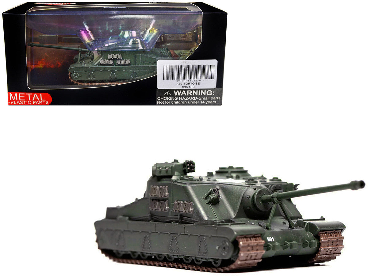 Tortoise A39 Heavy Assault Tank British Army 1/72 Diecast Model by Panzerkampf Panzerkampf