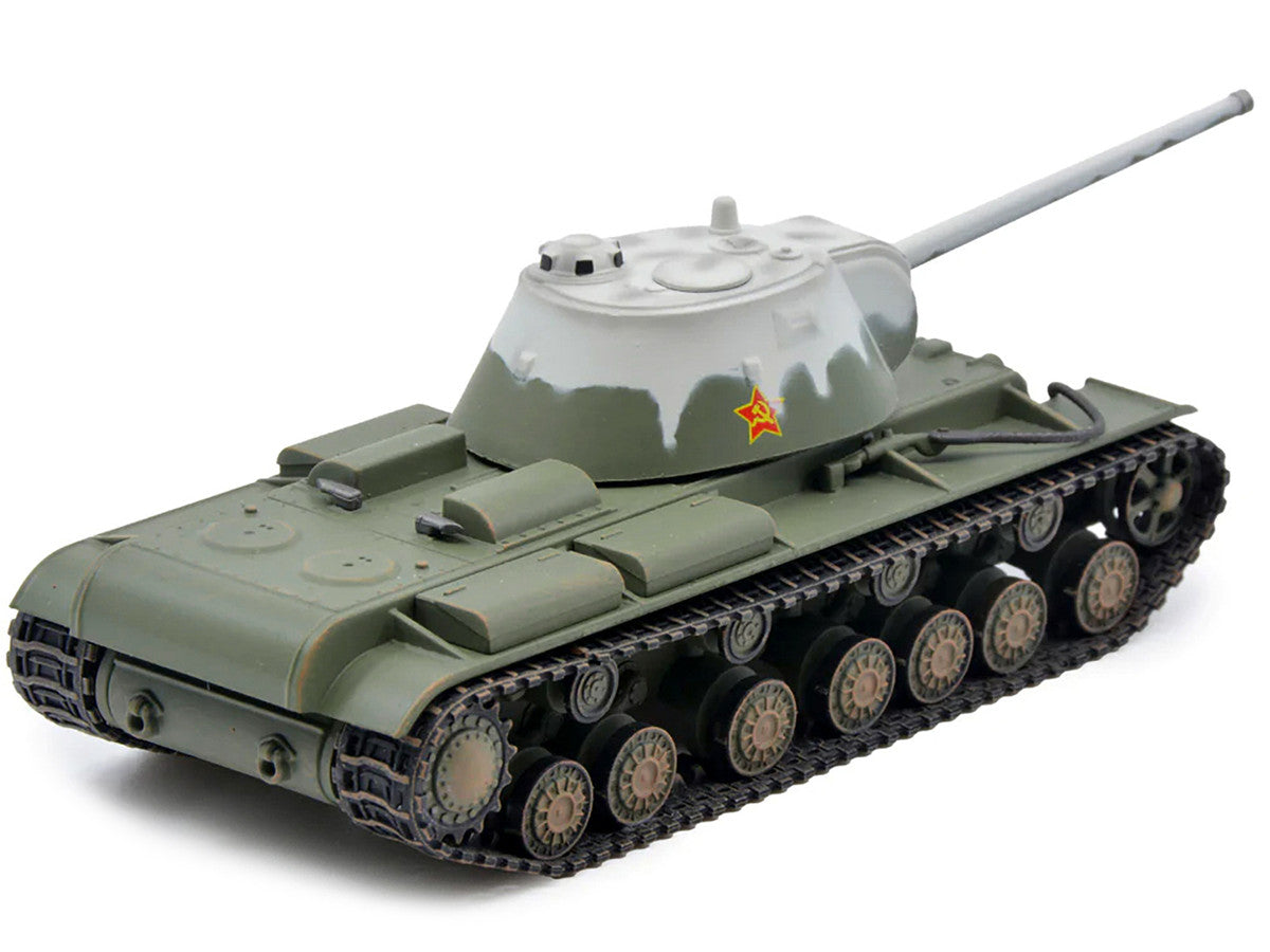 Soviet Kliment Voroshilov KV-3 Heavy Tank Winter Camouflage 1/72 Diecast Model by Panzerkampf Panzerkampf