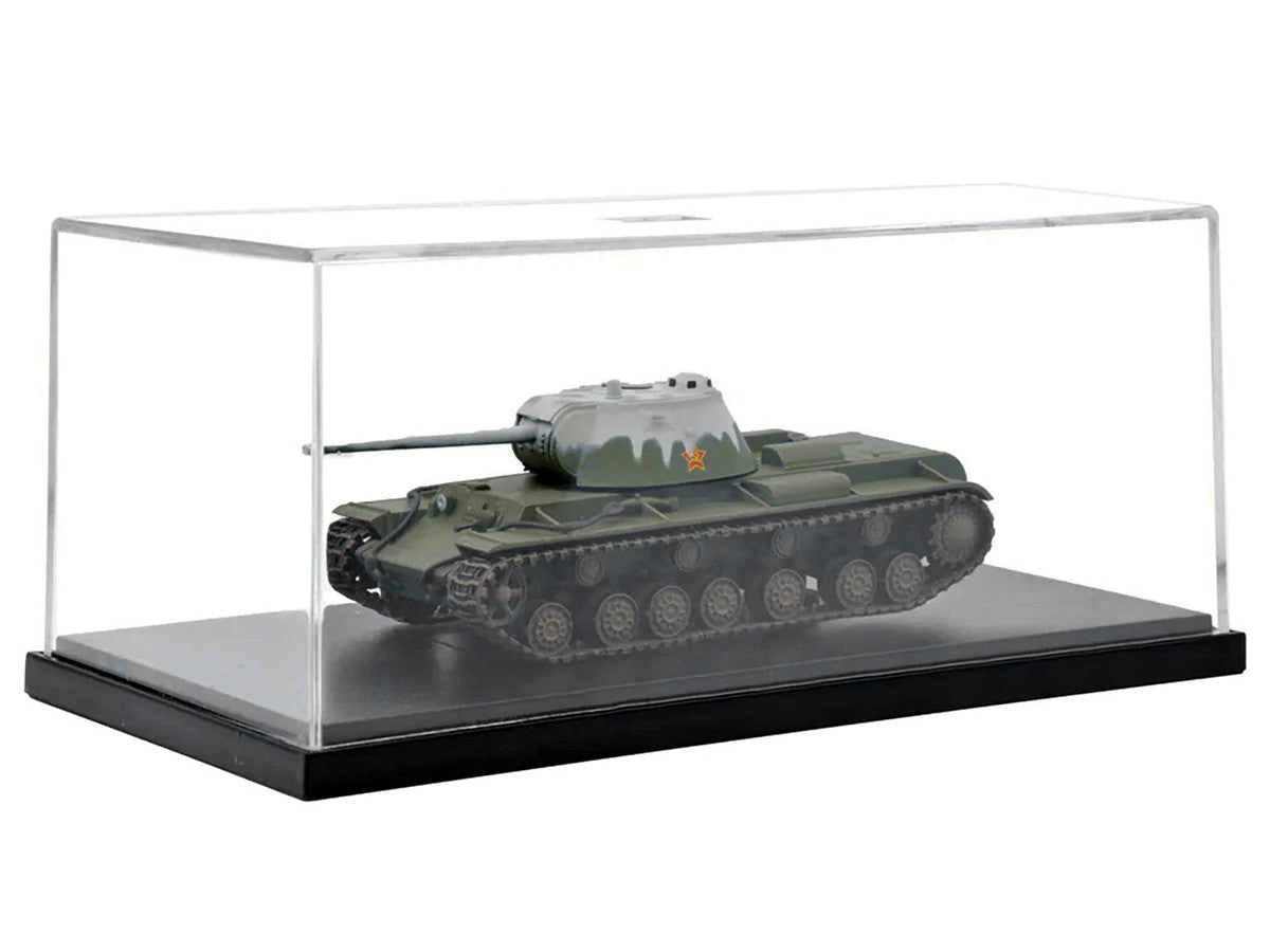 Soviet Kliment Voroshilov KV-3 Heavy Tank Winter Camouflage 1/72 Diecast Model by Panzerkampf Panzerkampf
