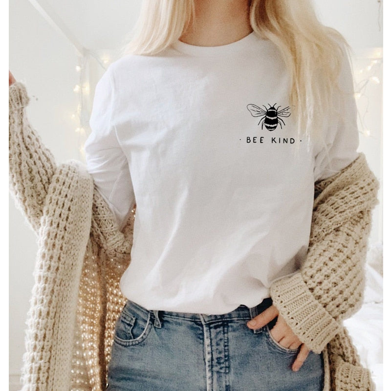 Bee print T-shirt