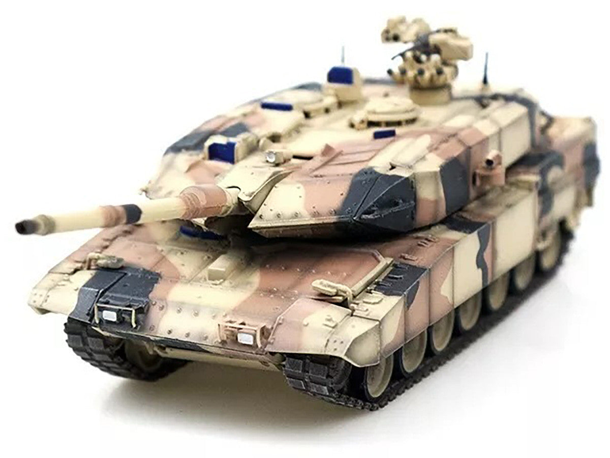 Leopard 2 A7+ Main Battle Tank "Desert Camouflage" German Army "Armor Premium" Series 1/72 Diecast Model by Panzerkampf Panzerkampf