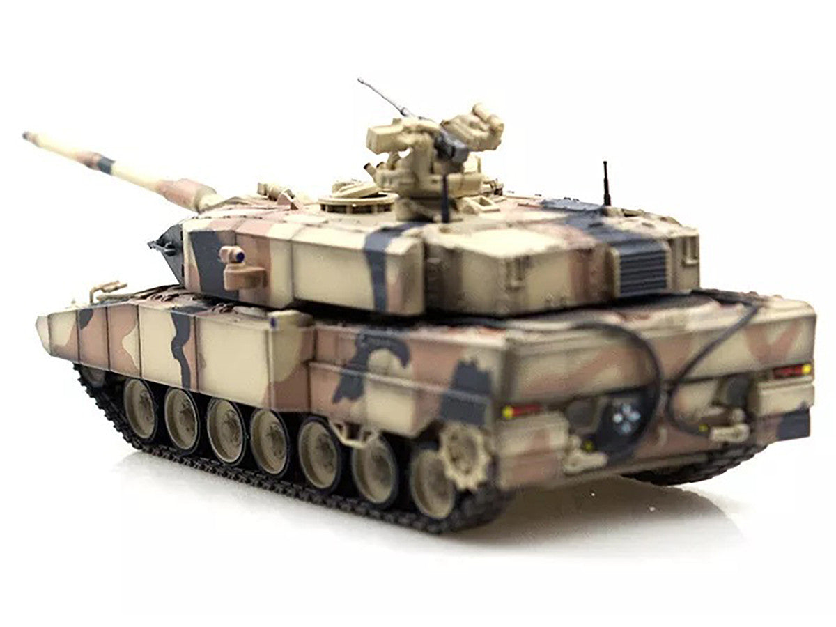 Leopard 2 A7+ Main Battle Tank "Desert Camouflage" German Army "Armor Premium" Series 1/72 Diecast Model by Panzerkampf Panzerkampf
