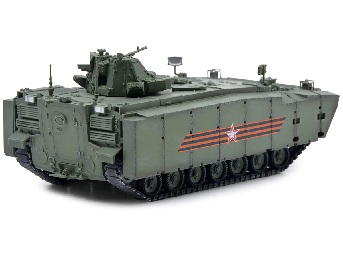 Russian (Object 693) Kurganets-25 Armored Personnel Carrier Moscow Victory Day Parade 1/72 Diecast Model by Panzerkampf-1
