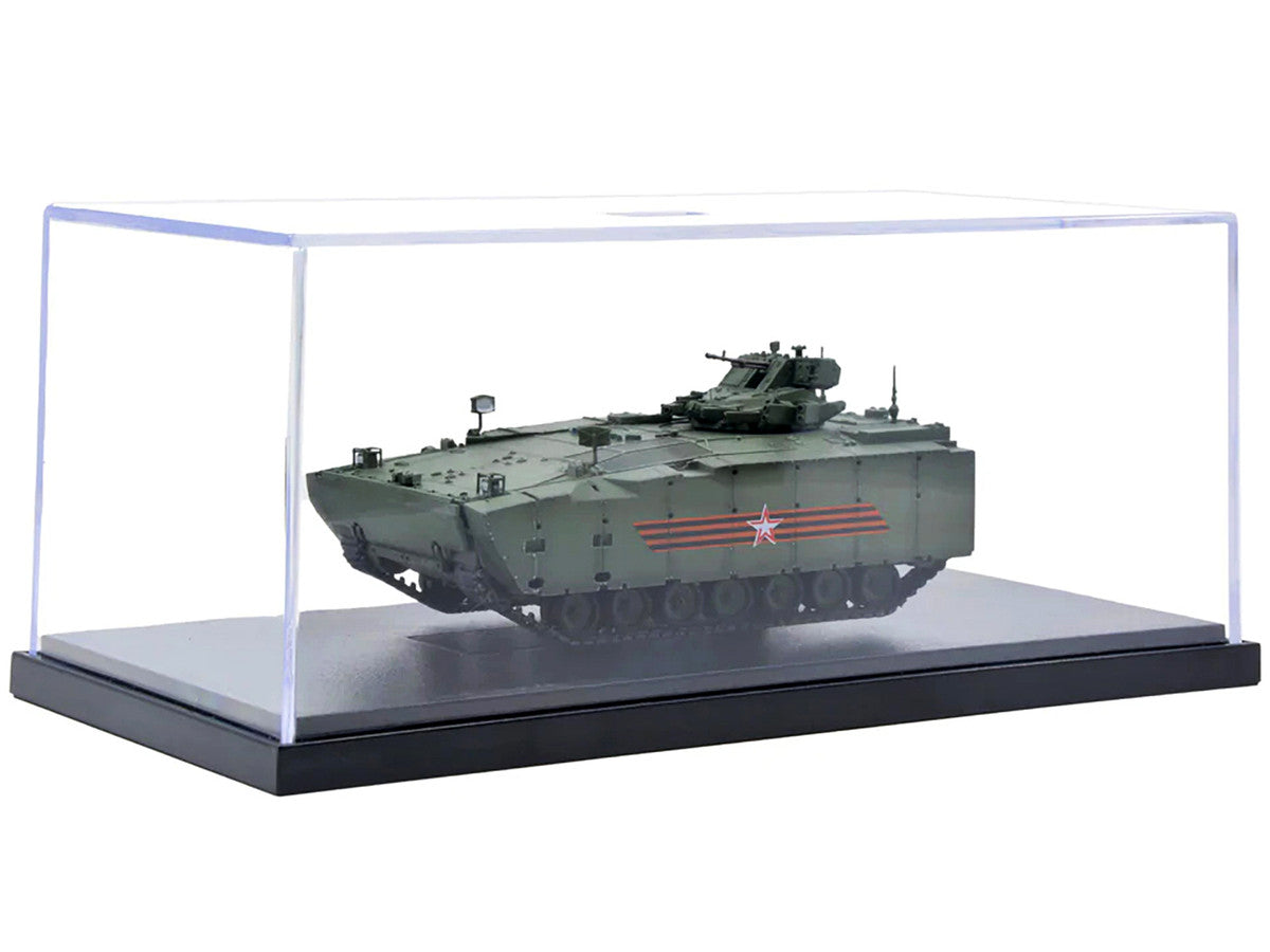 Russian (Object 693) Kurganets-25 Armored Personnel Carrier Moscow Victory Day Parade 1/72 Diecast Model by Panzerkampf-4