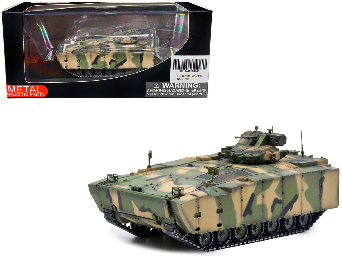Russian (Object 693) Kurganets-25 Armored Personnel Carrier Camouflage 1/72 Diecast Model by Panzerkampf Panzerkampf