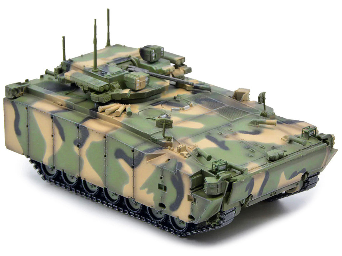 Russian (Object 695) Kurganets-25 Infantry Fighting Vehicle with Four Kornet EM Guided Missiles Camouflage 1/72 Diecast Model by Panzerkampf Panzerkampf