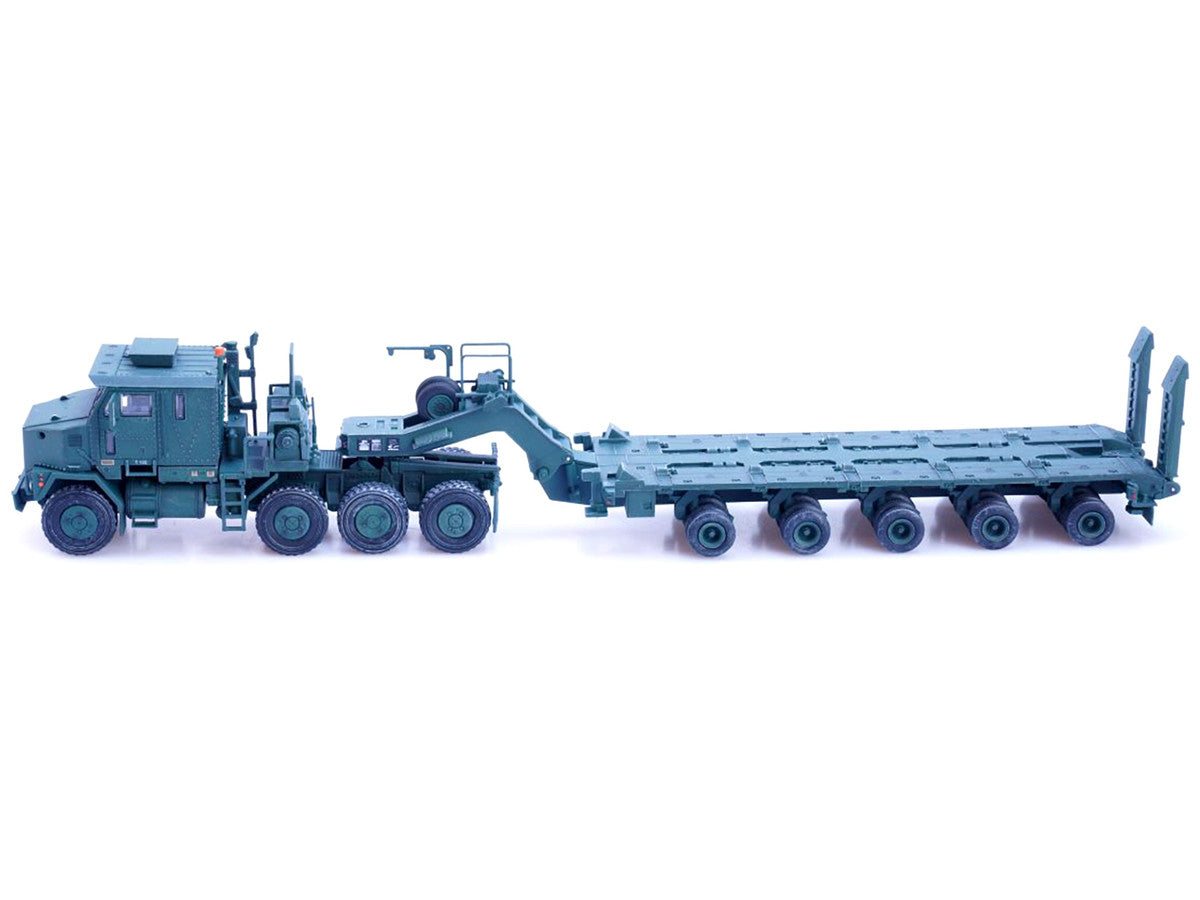 M1070 Heavy Equipment Transporter Army Green "Armor Premium" Series 1/72 Diecast Model by Panzerkampf Panzerkampf