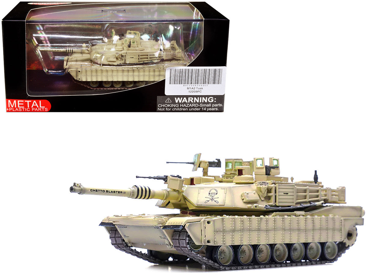 M1A2 TUSK I Battle Tank "Ghetto Blaster II" "U.S. Army 3rd Squadron 3rd Armoured Cavalry Regiment FOB Hammer Iraq" (2011) 1/72 Diecast Model by Panzerkampf-0