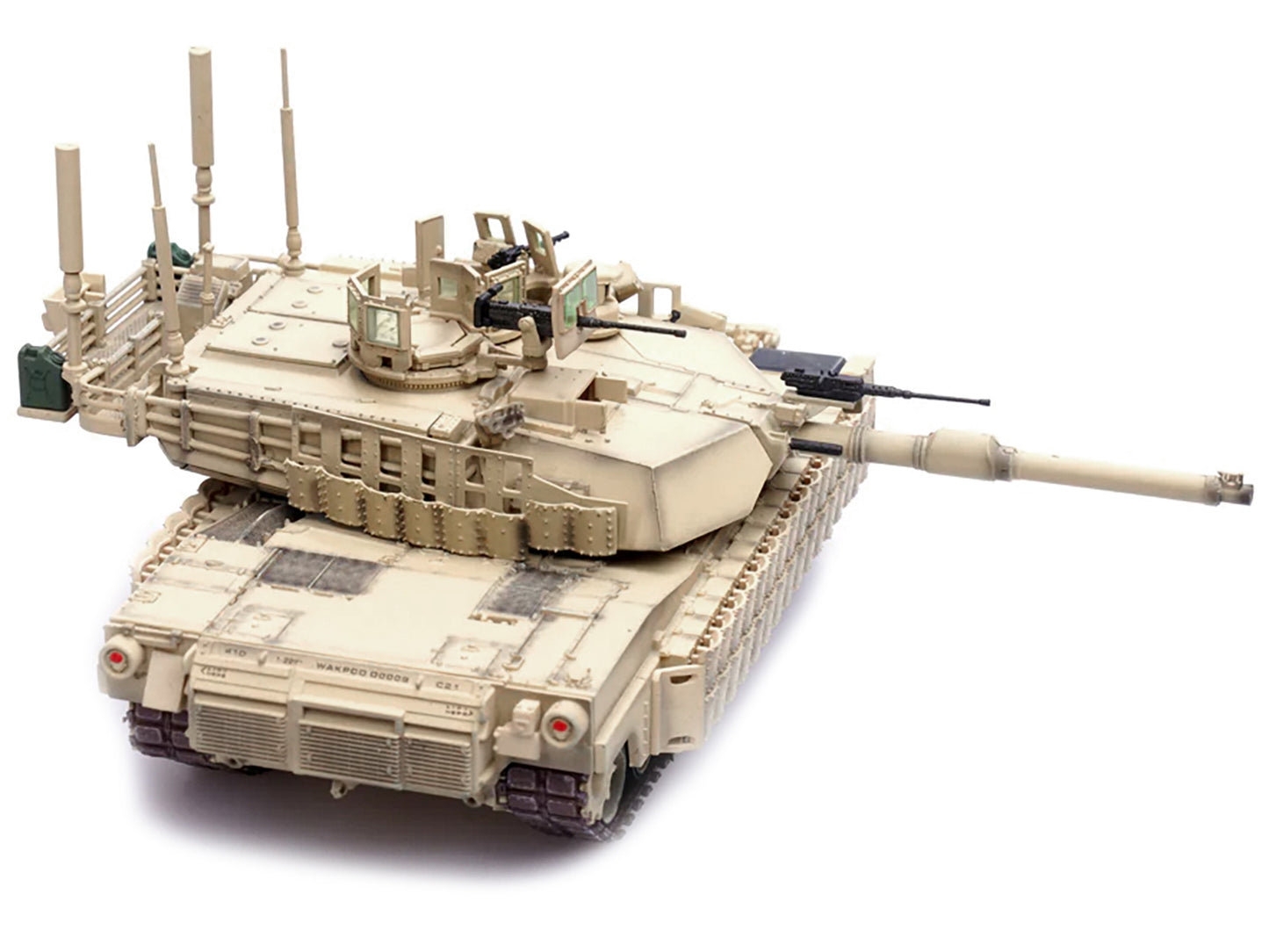 General Dynamics M1A2 Abrams TUSK II MBT (Main Battle Tank) "1st Battalion 22nd Infantry Regiment 1st Brigade 4th Infantry Division Baghdad" (2008) "Armor Premium" Series 1/72 Diecast Model by Panzerkampf