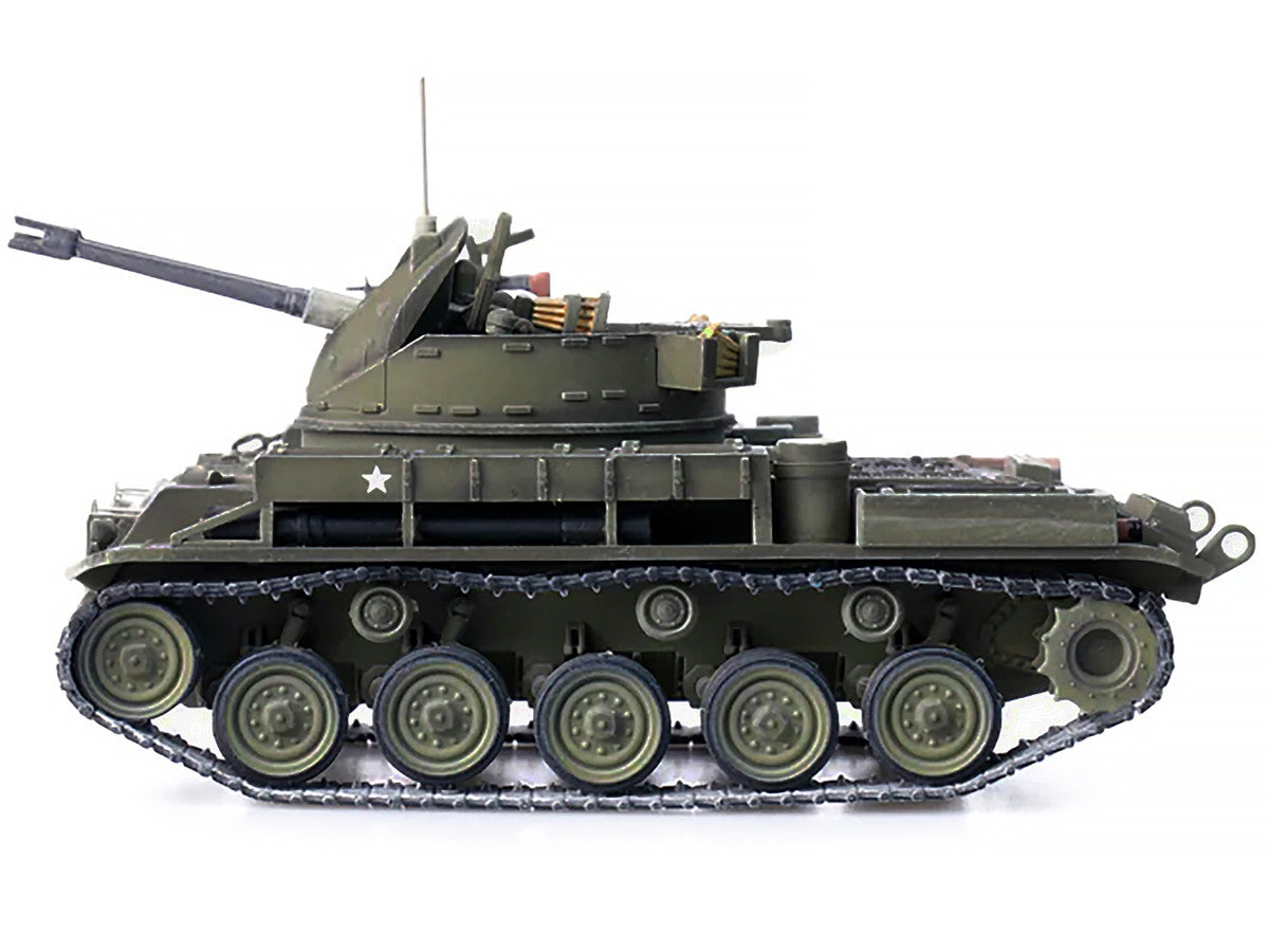 M42 Duster Self-Propelled Anti-Aircraft Gun "Iron Coffin" "US - Vietnam War" 1/72 Diecast Model by Panzerkampf Panzerkampf