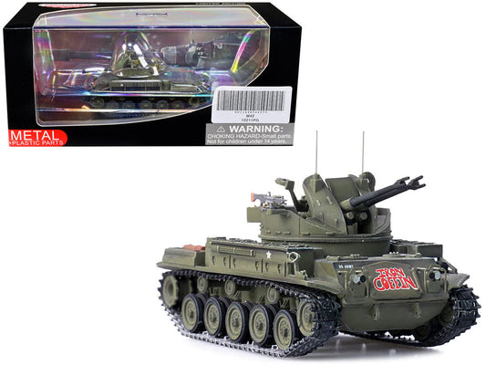 M42 Duster Self-Propelled Anti-Aircraft Gun "Iron Coffin" "US - Vietnam War" 1/72 Diecast Model by Panzerkampf Panzerkampf
