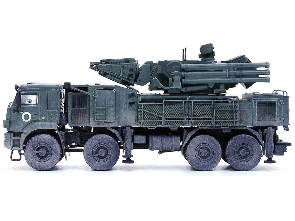 Pantsir S1 96K6 Self-Propelled Air Defense Weapon System "Ukraine War" Russian Army "Armor Premium" Series 1/72 Diecast Model by Panzerkampf Panzerkampf