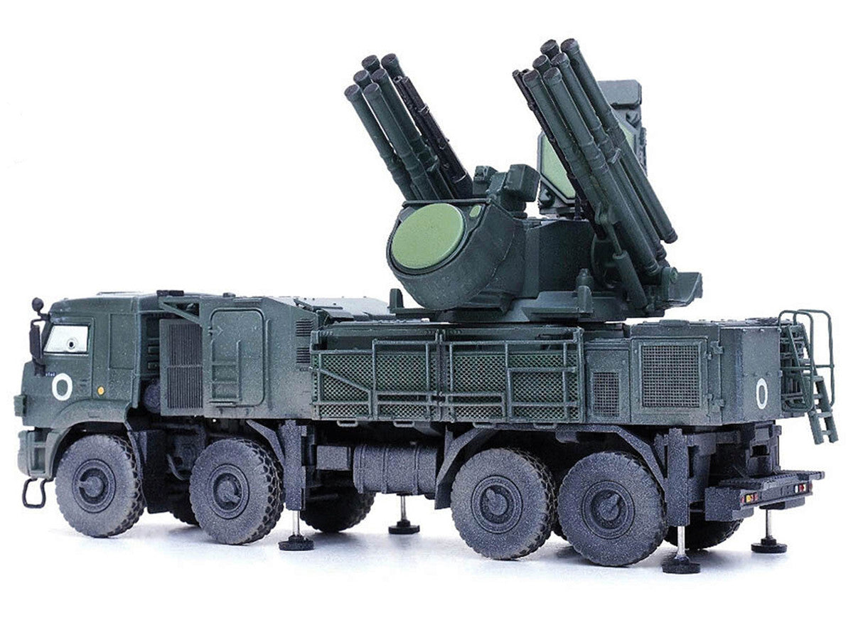 Pantsir S1 96K6 Self-Propelled Air Defense Weapon System "Ukraine War" Russian Army "Armor Premium" Series 1/72 Diecast Model by Panzerkampf Panzerkampf
