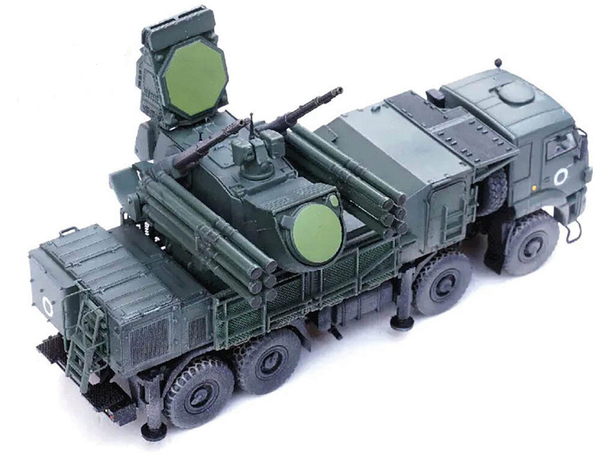 Pantsir S1 96K6 Self-Propelled Air Defense Weapon System "Ukraine War" Russian Army "Armor Premium" Series 1/72 Diecast Model by Panzerkampf Panzerkampf