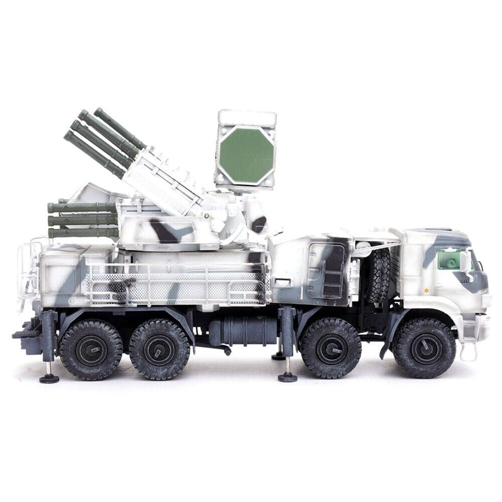 Pantsir S1 96K6 Self-Propelled Air Defense Weapon System Winter Camouflage "Russia's Arctic Forces" "Armor Premium" Series 1/72 Diecast Model by Panzerkampf Panzerkampf