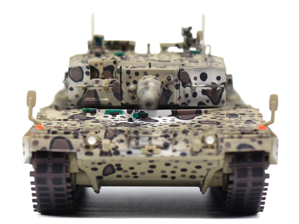 Leopard 2A4 Main Battle Tank "Jaguar Scheme" Austrian Army "Armor Premium" Series 1/72 Diecast Model by Panzerkampf Panzerkampf