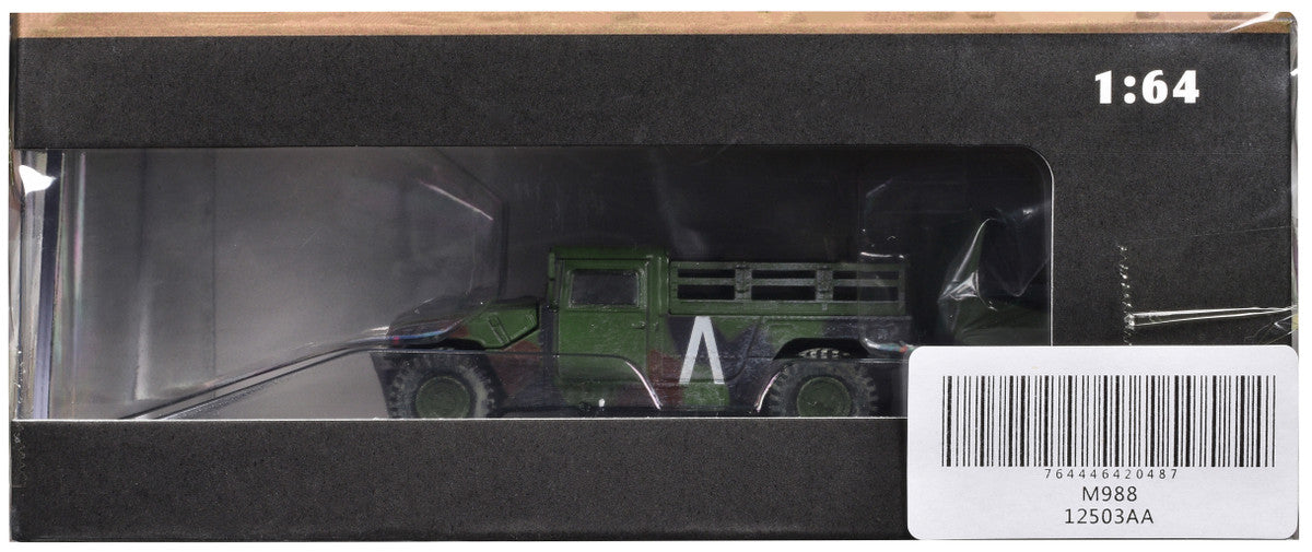 M998 HMMWV "8th Battalion 4th Air Defense Regiment 101st Airborne Division Gulf War" (1991) United States Army "Military Miniature" Series 1/64 Diecast Model by Panzerkampf-5