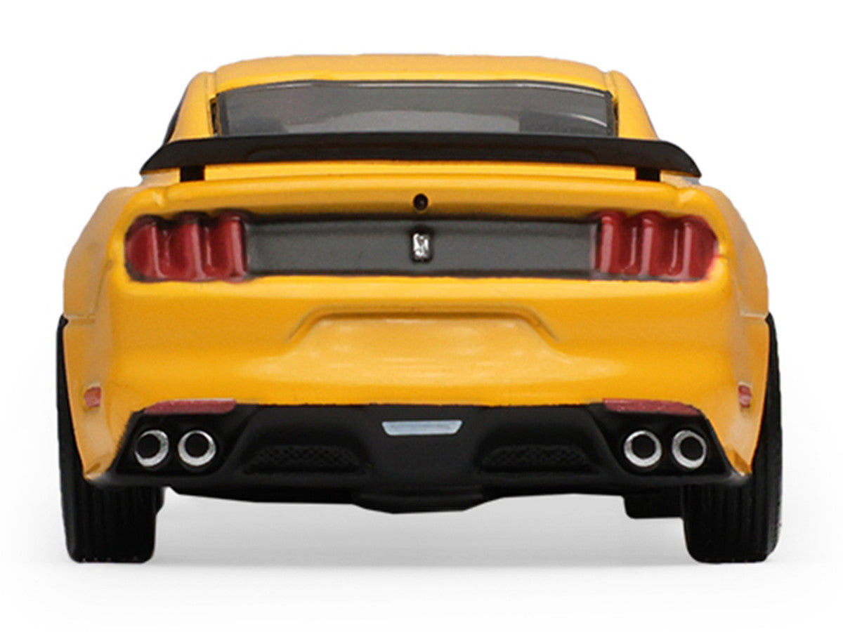 2017 Ford Mustang Shelby GT350 Triple Yellow Tri-Coat "Stampede" Series 2 1/64 Diecast Model Car by Greenlight Greenlight