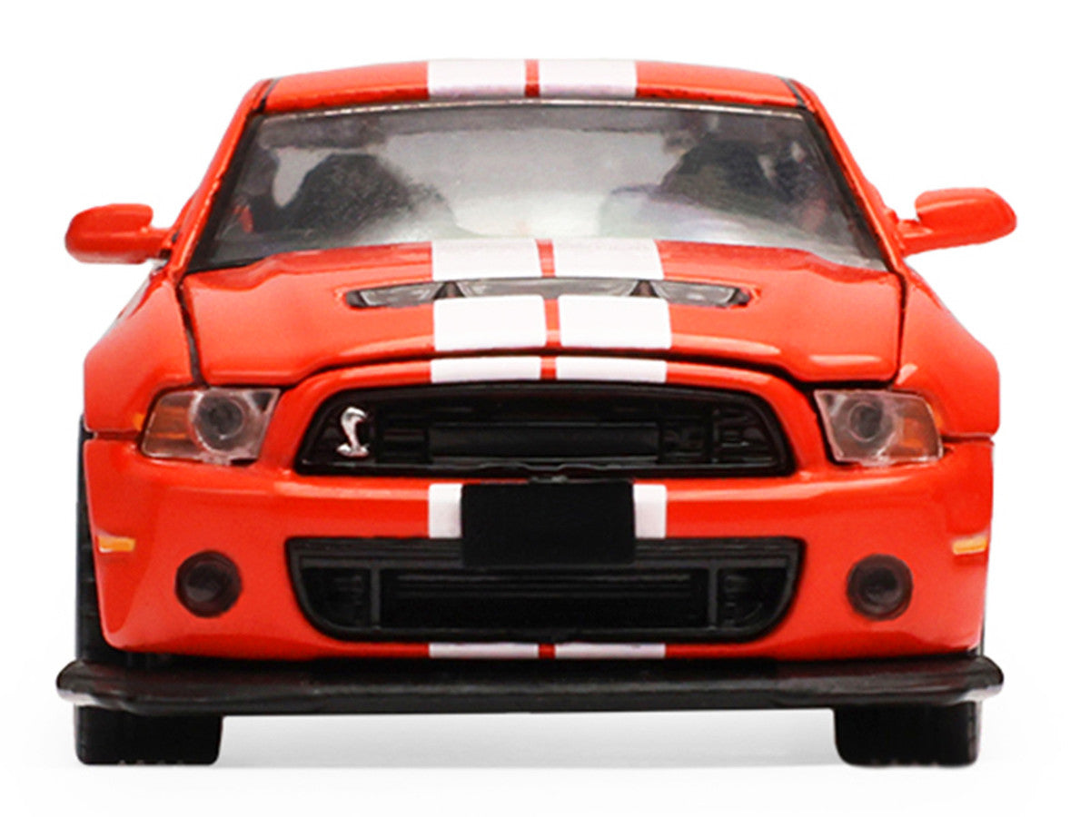 2013 Ford Shelby Mustang GT500 Race Red with White Stripes "Stampede" Series 2 1/64 Diecast Model Car by Greenlight Greenlight