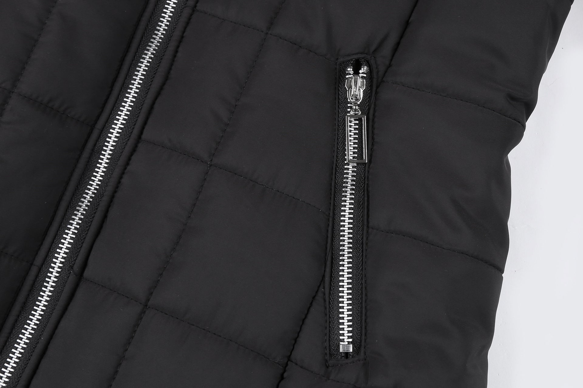 Hooded long-sleeved warm and velvet cotton jacket Accent Plus